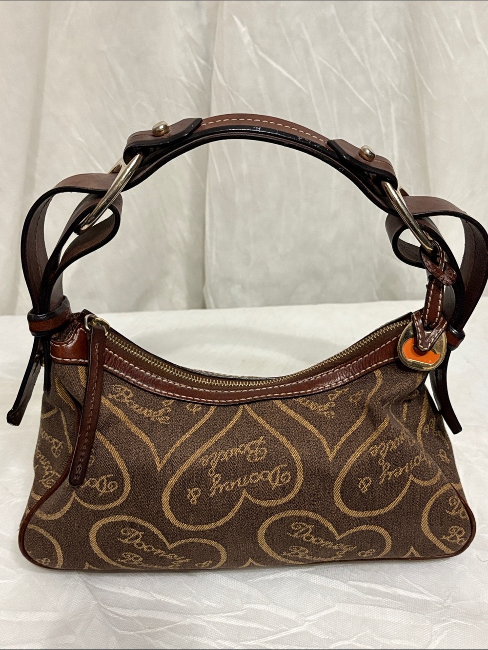 Dooney & Bourke Vintage Adored Hearts Hobo Bag